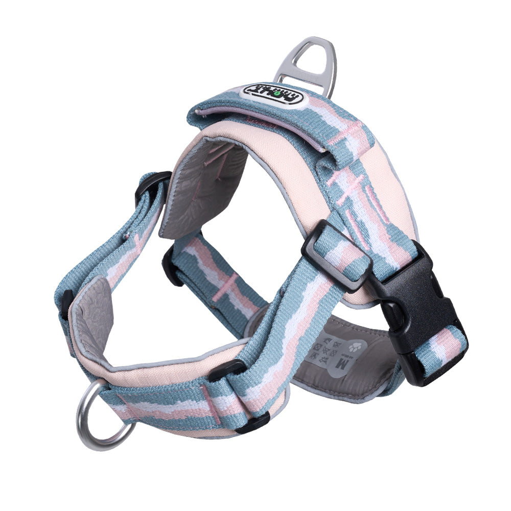 HOUT SYNC Dog Harness — Soft 100% Cotton, 5 Colors