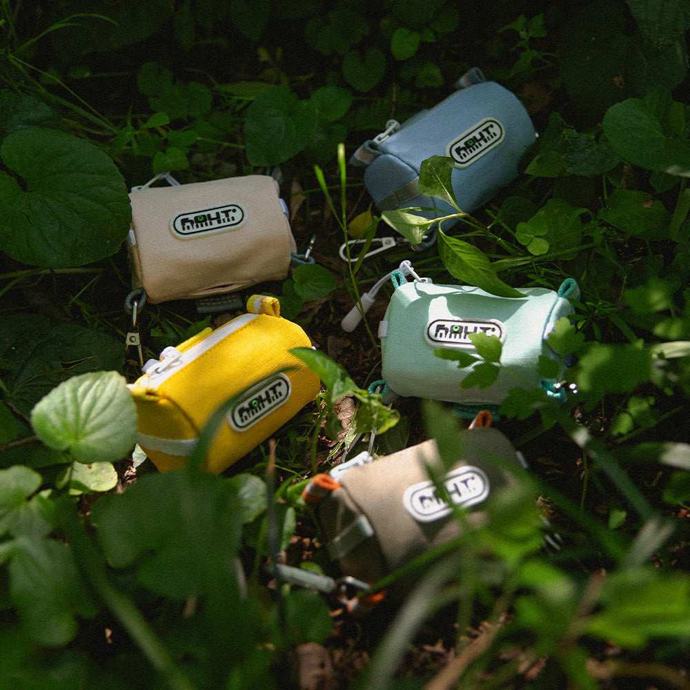 HOUT SYNC Poop Bag Pouch — Clip-On Dog Walk Pouch, 5 Colors