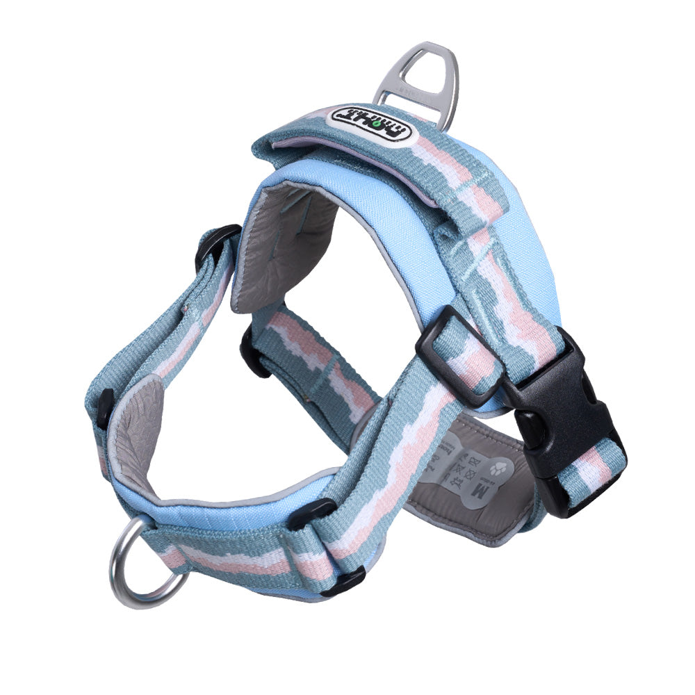 HOUT SYNC Dog Harness — Soft 100% Cotton, 5 Colors