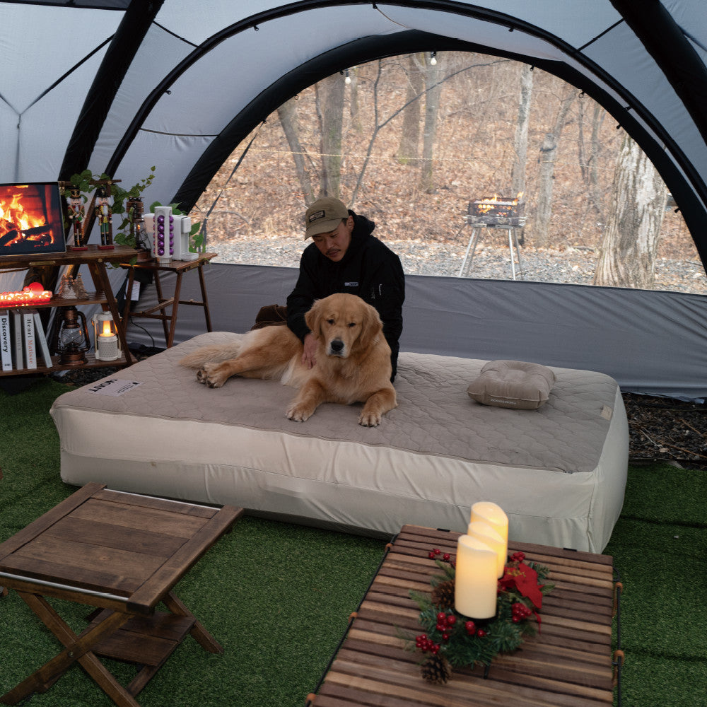 HOUT Cloud Air Bed for Dogs — Inflatable Travel & Camping Bed