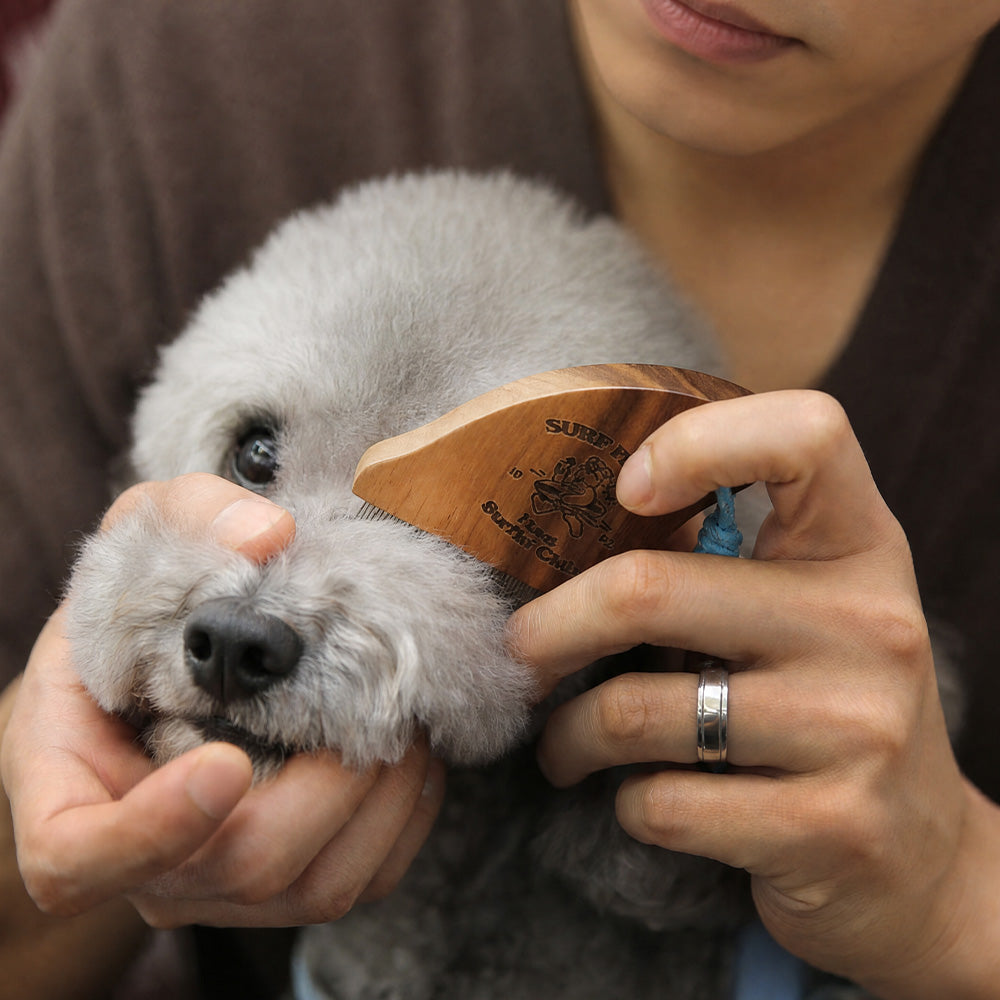 HOUT Facial Wood Comb — Grooming Comb for Dogs & Cats