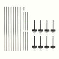 HOUT All-in-One 2-in-1 Pet Fence Set — Deck & Ground Setup