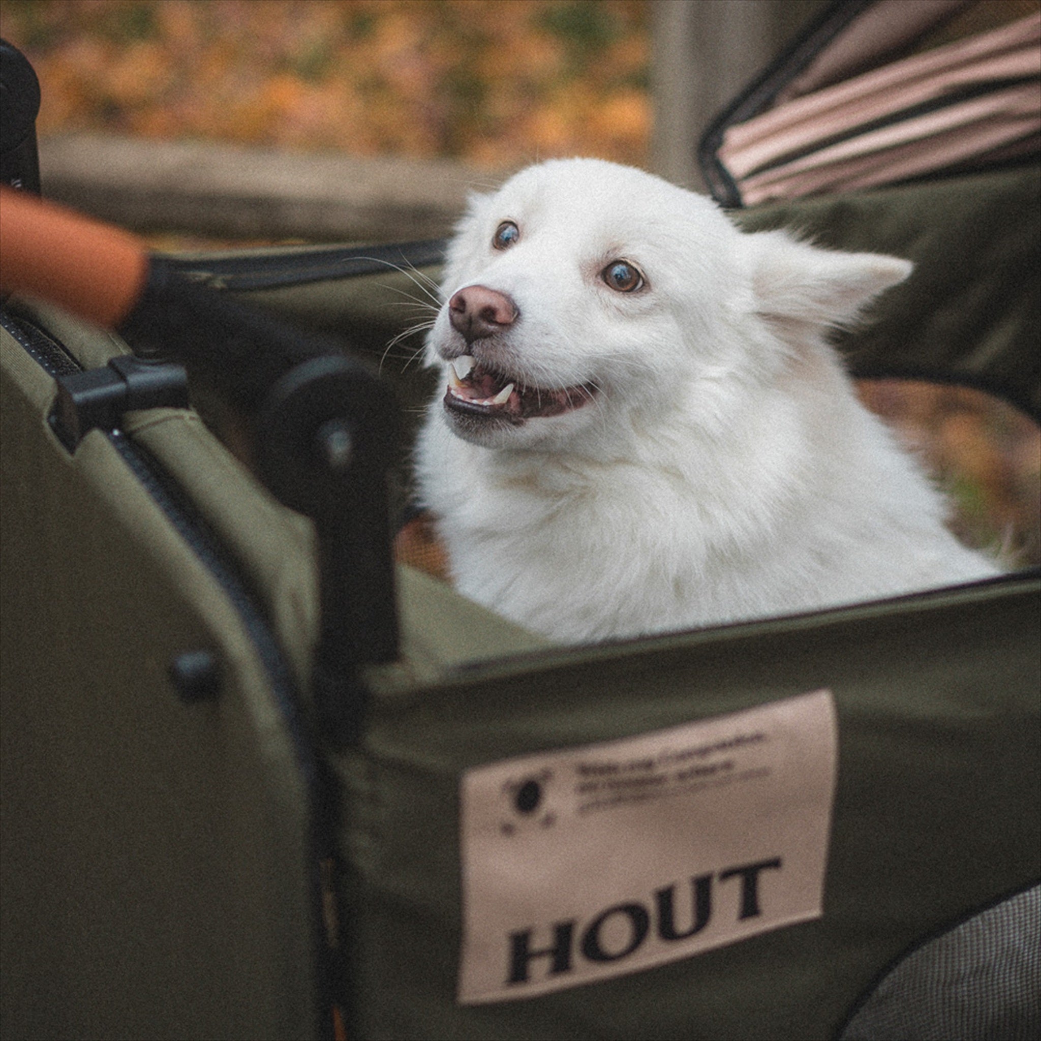 GO HOUT Multi Pet Stroller — 132 lb (60 kg) Capacity, All-Weather Canopy