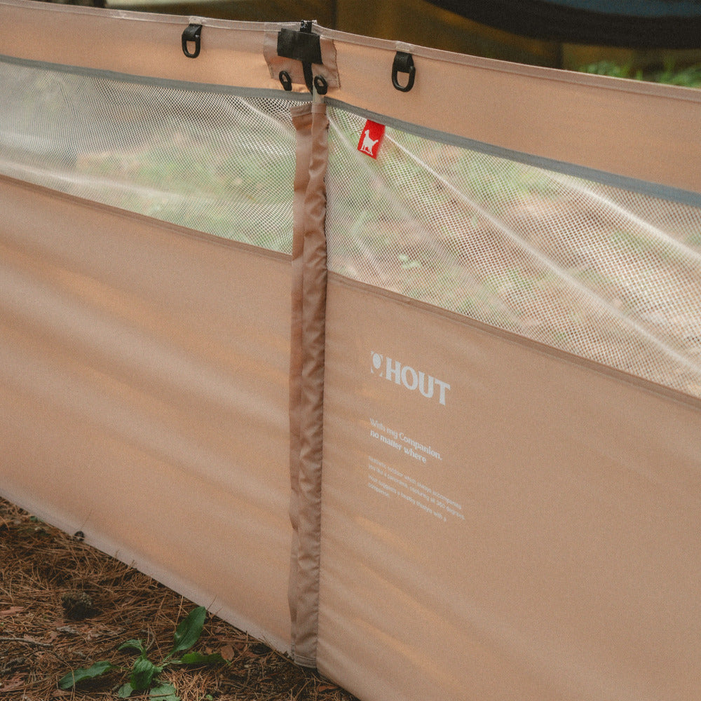 HOUT All-in-One 2-in-1 Pet Fence — For Deck & Ground
