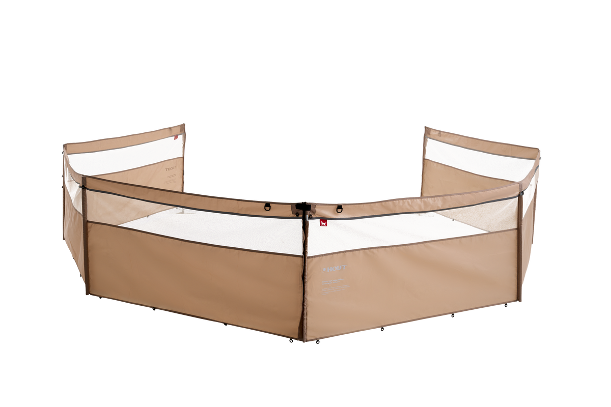 HOUT Pet Fence Basic Ver 2 — Portable Outdoor Dog Playpen for Camping