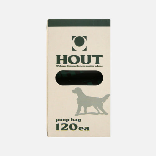 HOUT Easy-Open Dog Poop Bags — 120 Count
